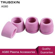 Accesorios de cortador de plasma CUT60, consumibles, Taza de cerámica de AG60, antorcha para el corte por plasma, 10 Uds. 2024 - compra barato