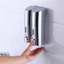 2 in 1 Bathroom Liquid Soap Dispenser Wall Mounted  Shower Gel Detergent Shampoo Bottle Hotel Home Accessories 2024 - buy cheap