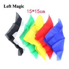 15*15cm Colorful Silk Scarf Magic Tricks Learning & education Magic silk for close up magic prop 2024 - buy cheap