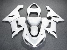 Motorcycle Fairing kit for KAWASAKI Ninja ZX6R 636 05 06 ZX 6R 2005 2006 zx6r 05 06 ABS Whole White Fairings set+7gifts KF10 2024 - buy cheap