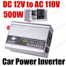 New 500W Car Auto Battery Power Inverter Adapter USB Charger Converter DC 12V to AC 110V Modified Sine Wave 2024 - buy cheap