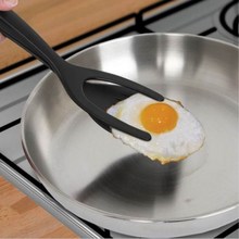 1pcs 2-in-1 Pancake Toast Omelette Overturned Spatula Silicone Omelet Spatula Toast Fried Egg Clip Kitchen Tools Accessories 2024 - buy cheap