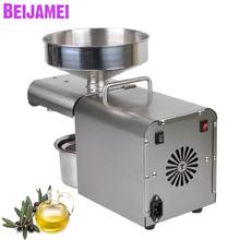 BEIJAMEI 1500W Home Oil Press Machine Commercial Peanut Oil Extraction Stainless steel Walnut/Perilla Seeds Oil Maker 220V/110V 2024 - buy cheap