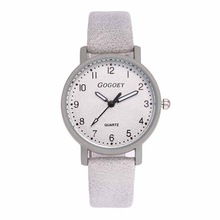 Gogoey Брендовые женские часы модные кожаные часы женские часы mujer zegarek damski bayan kol saati reloj 2024 - купить недорого