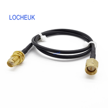 1 Uds. De Cable de extensión de antena SMA RG174, Cable RF de puente de Cable SMA, conector macho a hembra, Conector de Cable RF RG174 Cable SMA 2024 - compra barato