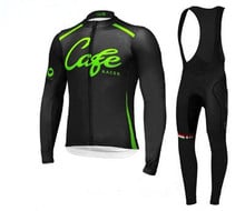 Cafe Men cycling jersey Ropa Ciclismo long clothing bicicleta cycling tight bicycle Jersey Cycling Clothing Hot sales 2024 - buy cheap