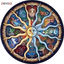 Full Square Diamond mosaic sun moon constellation Totems 5D DIY Diamond embroidery moon Full Round Diamond painting Cross stitch 2024 - buy cheap