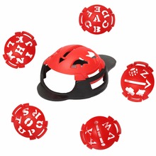 Plantilla de marcador de línea de pelota de Golf, marcador de alineación de dibujo, herramienta de señal, accesorios de trazador de Golf, alta calidad, 6 unids/set por Set 2024 - compra barato