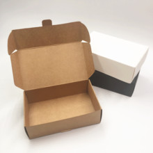 Cajas de almacenamiento de jabón hechas a mano de recuerdo de boda de cartón marrón de embalaje de regalo con forma rectangular de Papel Kraft de 100 piezas 2024 - compra barato