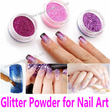 Nail Glitter Powder Nail Art Decorations PET Hexagon Shimmer Glitters UV Gel Acrylic Shining Crafts 19 Popular Colors Wholesale 2024 - buy cheap