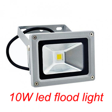 6 PCS de alta potência 10 W waterproof luz de inundação 10 W ao ar livre iluminação refletir LED de luz branca spotlight estoque DHL frete grátis 2024 - compre barato