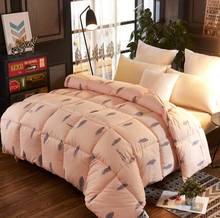 white/beige/pink summer winter quilt king/queen/full/twin size bedding goose down comforter edredones 2024 - buy cheap