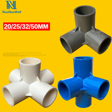 Dia interno nuonowell. Conector de tubo de água, conector de 20/25/32mm, em pvc, estéreo, 4 saídas, reparo de mangueira, 3 cores disponíveis 2024 - compre barato