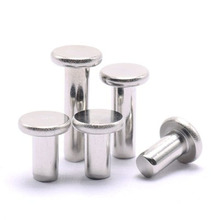 30pcs M3 Solid rivet Flat head rivets Tap type Countersunk heads GB109 304 stainless steel 2mm-20mm Length 2024 - buy cheap