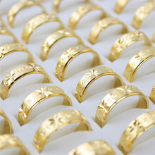 Оптовая продажа, простые обручальные кольца разных размеров 20 шт./лот для женщин, свадебные украшения 2024 - купить недорого