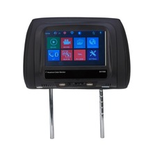 7-дюймовый монитор на подголовник автомобиля с Bluetooth трансмиттером, автомобильный Bluetooth с поддержкой MP5 SD-карты, USB-разъем 2024 - купить недорого