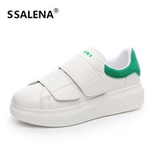 Sapatos femininos de skate e gancho, calçados de plataforma crescente para mulheres, bico redondo, sapatos esportivos macios aa50escrito 2024 - compre barato