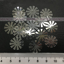 50g 1350pcs 16mm Sun Flower Sequins Paillettes Sewing,Wedding Craft,Women Kids DIY Garment Accessory Crystal Transparent 2024 - buy cheap