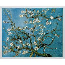 Pinturas al óleo de Arte de flor de almendro de Vincent Van Gogh, lienzo de reproducción pintada a mano 2024 - compra barato