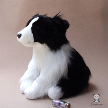 Cute Dogs Large Dolls Plush Toys Gift  Stuffed Animal Children's Toy  Doll  Simulation Border Collie 2024 - buy cheap