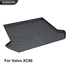 QUEES Custom Fit Cargo Liner Boot Tray Trunk Mat for Volvo XC90 2007 2008 2009 2010 2011 2012 2013 2014 2015 2016 2017 2018 2024 - buy cheap