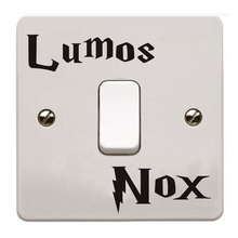 LUMOS NOX выключатель света наклейки для детей номеров Игровая комната украшения дома аксессуары 2024 - купить недорого