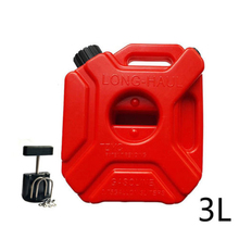 3L Red Mount Motorcycle Gas Diesel Petrol Fuel Container Oil Tank Safety Gasoline Fuel-jugs For Car Motorcycle Accessories 2024 - купить недорого