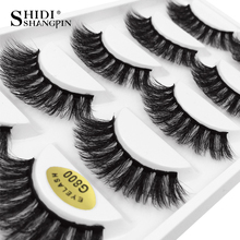 10 pairs/lot 3d mink false eyelashes natrual long 3d mink false eye lashes fluffy faux cils soft makeup maquiagem G800G806 2024 - buy cheap