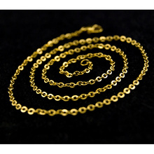 Cadena de eslabones en forma de O de acero inoxidable para hombre y mujer, collar de Color dorado y plateado, cadena de fabricación de joyas DIY, 2mm/1,5mm, 10 Uds. 2024 - compra barato