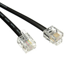 Телефонный кабель RJ11 6P4C ADSL модем 10 метров 2024 - купить недорого