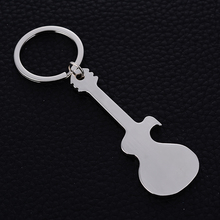 10PCS Zinc Alloy Opener Keychain Charms Pendant Key Ring Holder Guitar Keyfobs For Keys Bag Keyring Jewelry Accessories J039 2024 - buy cheap