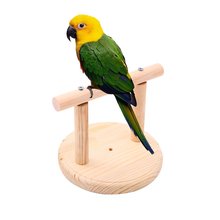 Портативная подставка для птичьих птиц для маленьких птиц, декор с попугаями, игровая площадка для детей 2024 - купить недорого