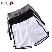 Fdfklak-pantalones cortos de maternidad para mujer, Pantalón elástico de punto para el vientre, M-XXL de embarazo para verano, F323 2024 - compra barato