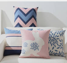 Home Decoration Scandinavian Style Nordic Cushion Pink Geometric Rabbit Shape Deer Rhombus Modern Minimalist Chair Pillow 2024 - buy cheap