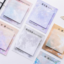 24 pcs/lot Planet N Times Memo Pad Sticky Notes Cute Moon Post Bookmark Stationery Label Stickers School Supplies Notepad 2024 - buy cheap