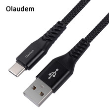 Olaudem Type C Cable Fast Charging For Huawei USB-C Cable For Xiaomi Macbook Cord Charging Data Mobile Phone Cables CB096 2024 - buy cheap