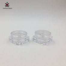 3g Clear Small Star Cream Pot Container,Clear Plastic Sample Container for Nail art storage 200pcs/lot 2024 - buy cheap