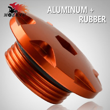 Para  390  200 2011 2012 2013 2014 2015 2016 accesorios de motocicleta CNC tapa de encendido del motor de aluminio enchufe naranja 2024 - compra barato