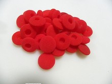 20PCS Red Ear Tips Buds Replacement Soft Sponge Foam Eartips earbuds For  15mm Earphone 2024 - buy cheap