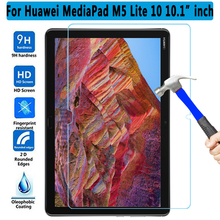Tempered Glass For Huawei Mediapad M5 Lite 10 10.1" BAH2-W09/L09/W19 Tablet Screen Protector 9H Toughened Protective Film Guard 2024 - buy cheap