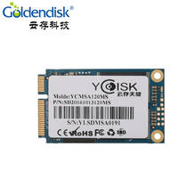 Goldendisk YCdisk Serial 128gb Mini PCIE MSATA SSD 120gb, Твердотельный накопитель, SSD MSATA,Mini Box PC, промышленный ПК, материнская плата 2024 - купить недорого