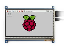 Tela capacitiva usb touch screen de 7 polegadas, 800x480, para raspberry pi, beaglebone, banana pi, pc hdmi lcd (b) 2024 - compre barato