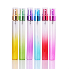 MUB - 120PCS/lot 10ml Empty Gradient Color Glass Perfume Bottle Spray Portable Mini Refillable Bottle Refillable Atomizer Travel 2024 - buy cheap