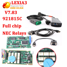 Herramienta de diagnóstico Lexia3 V48 PP2000 V25, con firmware Serial 921815C Chip completo Lexia 3 PP2000 para Peugeot Citroen, novedad de 7,83 2024 - compra barato