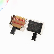 10pcs = 6Pin PCB Mount 2 Position DPDT Miniature Mini Slide Switch SK-22D07 2024 - buy cheap