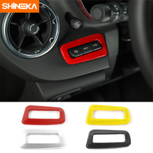 SHINEKA Car Interior Decoration Kits Heads Up Display Control Switches Cover Bezel Panel Frame 6th Gen for Chevy Camaro 2017+ 2024 - buy cheap