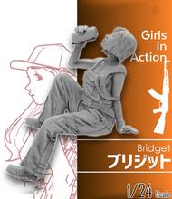 1/24 Resin Figure Building Kit Girl Bridget 2024 - buy cheap