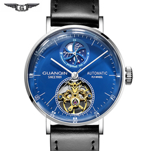 GUANQIN Mens Watch Top brand Automatic clock men Skeleton Watch Men Tourbillon Mechanical Wristwatch Watch Man Relogio Masculino 2024 - buy cheap