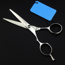 Tijeras de acero de 440c para cortar el pelo, utensilio de corte de pelo de 5,5 pulgadas, para mano izquierda, para peluquería, Japón 2024 - compra barato