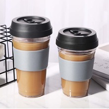 360/480ml Eco-Friendly PP Coffee Mug Travel Mug With Lid Portable Beer Mugs Tea Cups Milk Cup for Christmas Lover Gifts 2024 - buy cheap